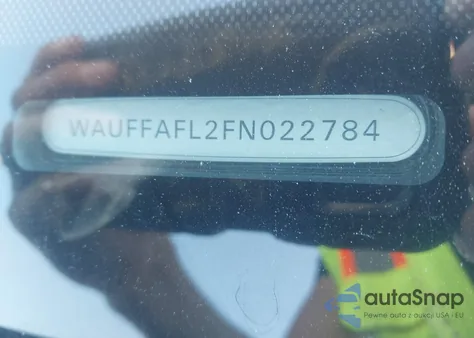 2015 Audi A4 2.0T Premium from USA, damaged, VIN WAUFFAFL2FN022784